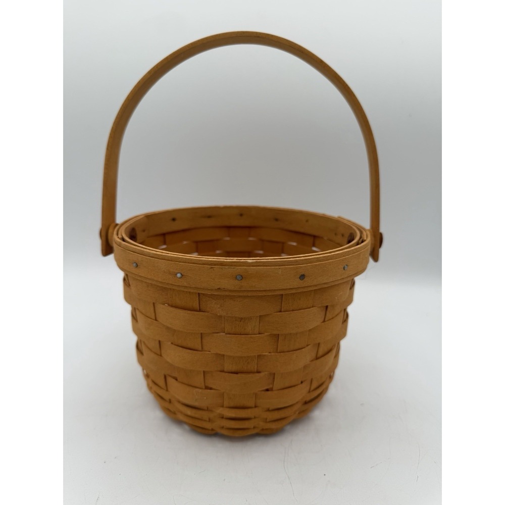 🍎 Longaberger 2000 Small Fruit Basket 🍎 ✨ Authentic Handwoven Collectible